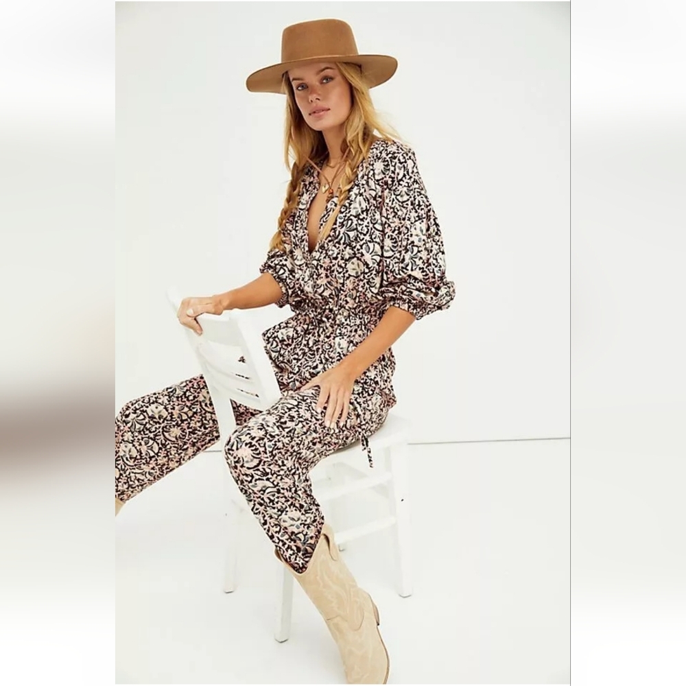 NWT free people Got A Feeling Soft Coverall SZ M - Picture 3 of 11